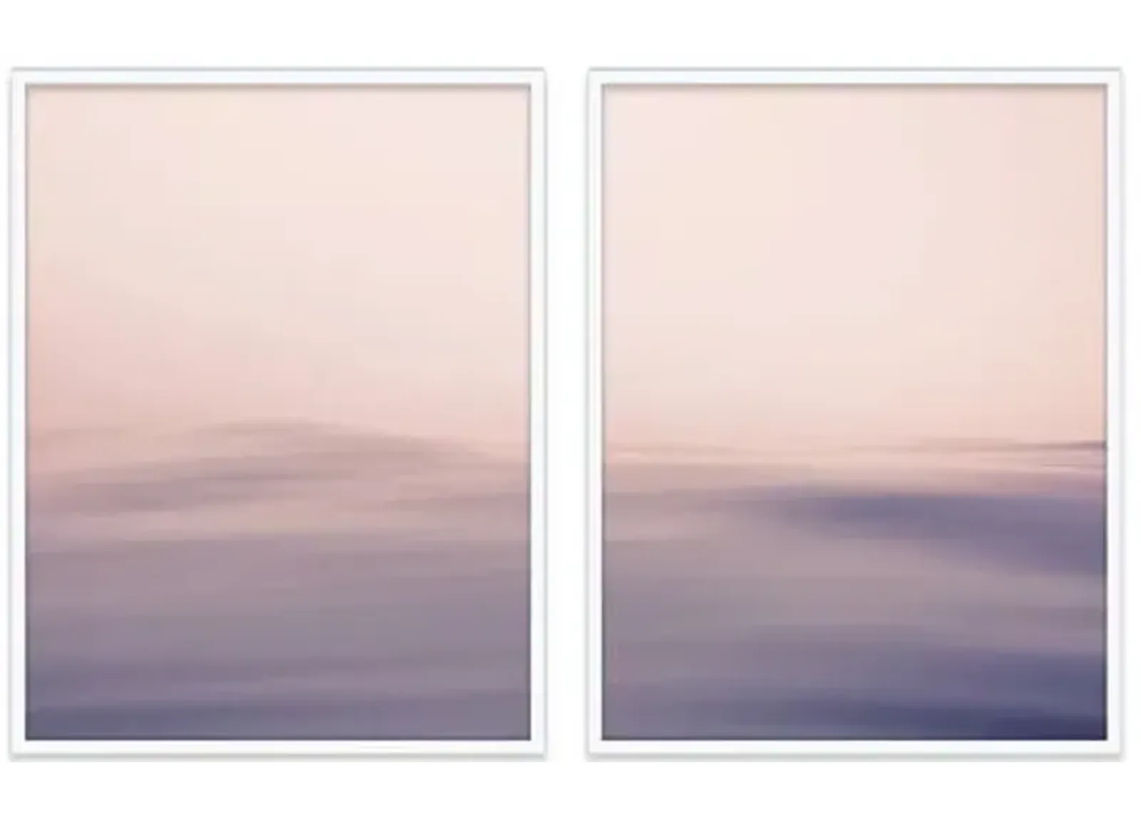 Alex Hoerner - Seascape I Diptych - Blue