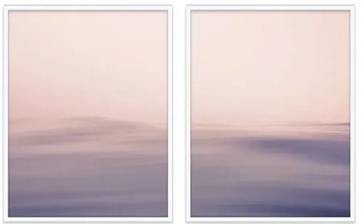 Alex Hoerner - Seascape I Diptych - Blue