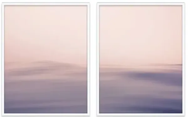 Alex Hoerner - Seascape I Diptych Photograph - Blue