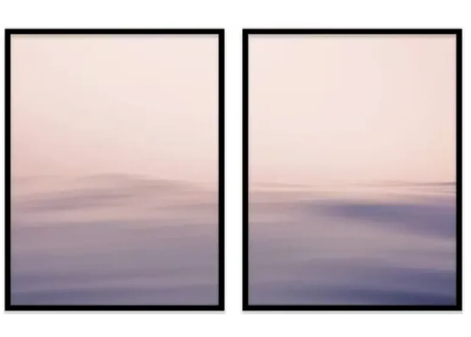 Alex Hoerner - Seascape I Diptych - Blue