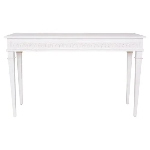 Lily Console - Antiqued White - Ave Home