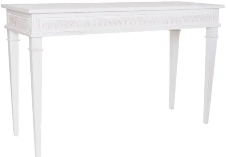 Lily Console - Antiqued White - Ave Home