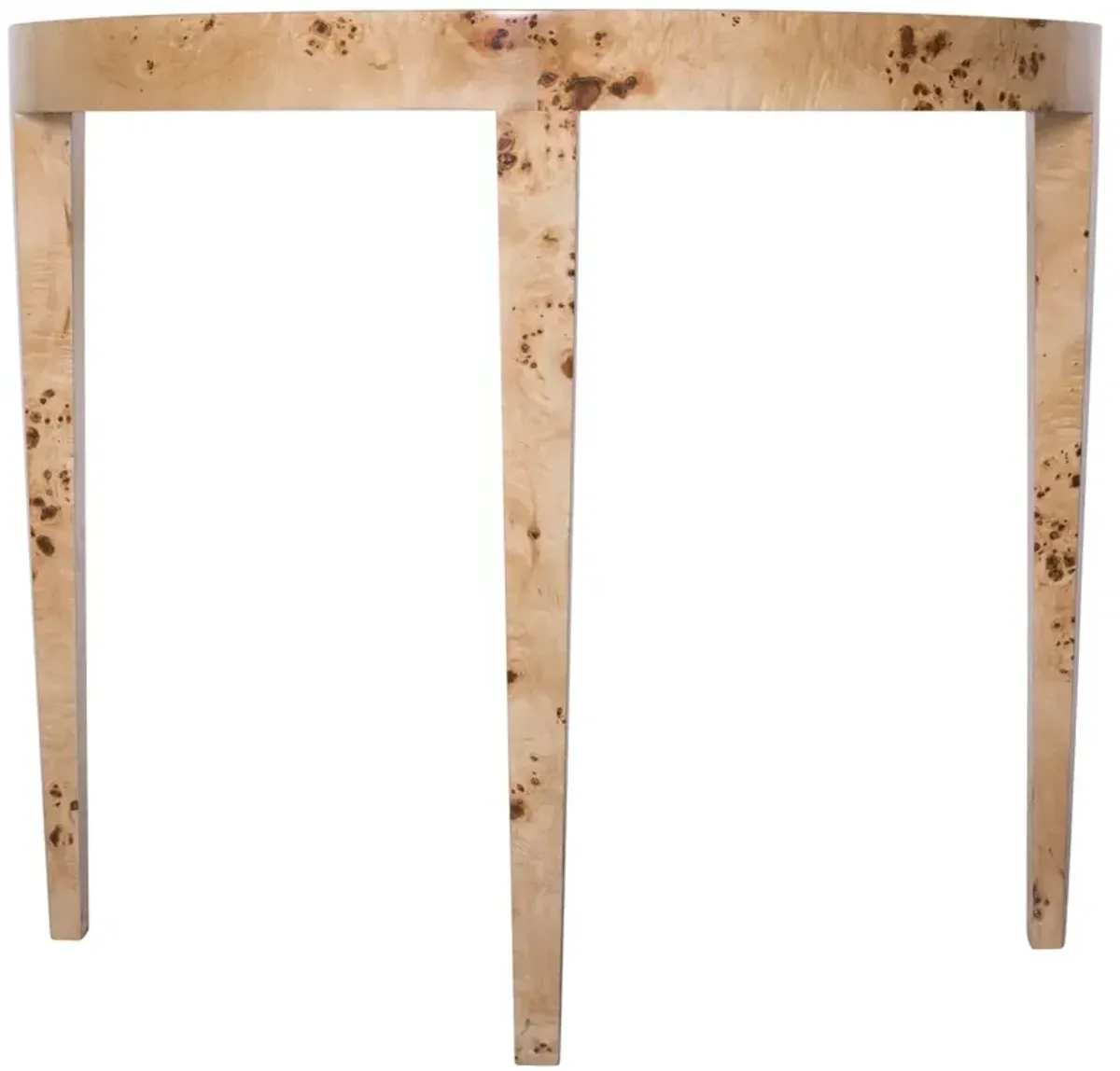 Chloe Demilune, Natural Burl