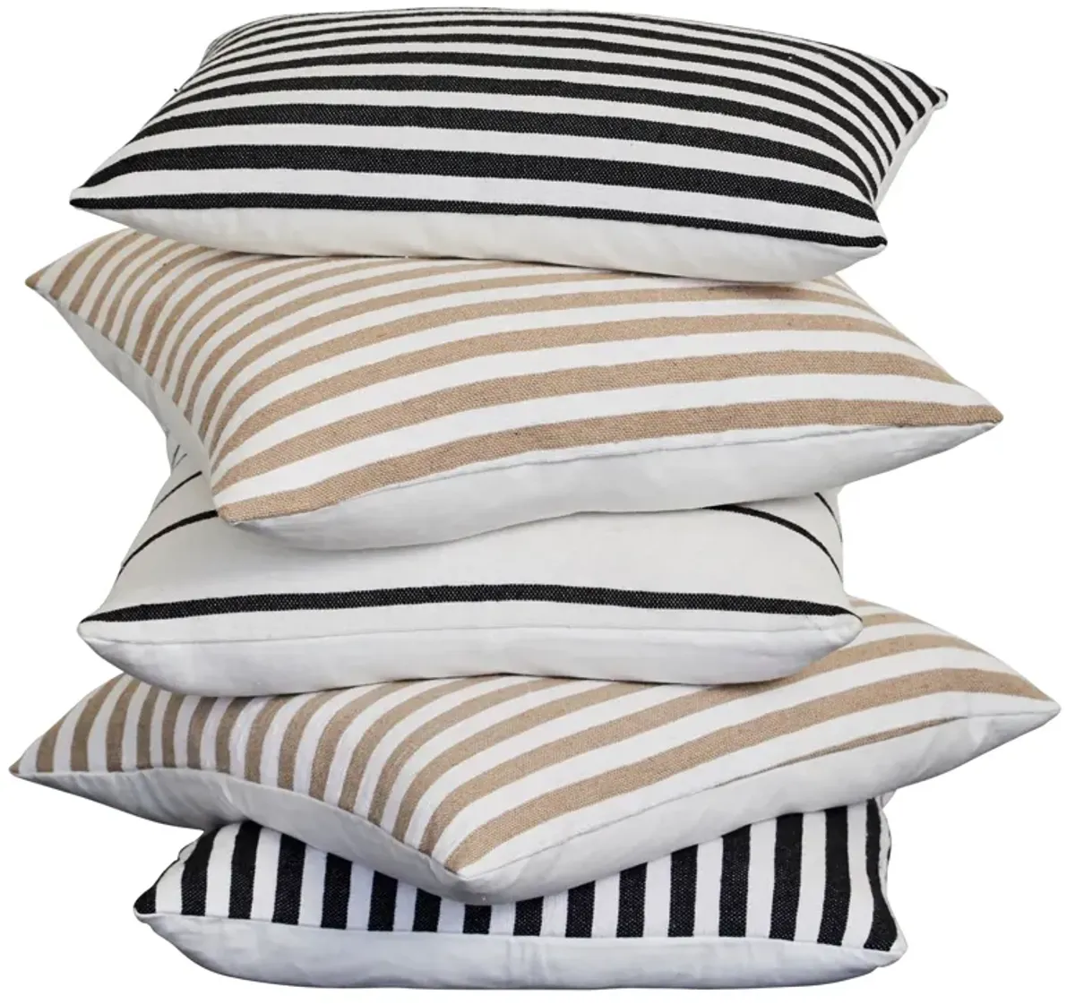 Berber Striped Cotton & Linen Pillow