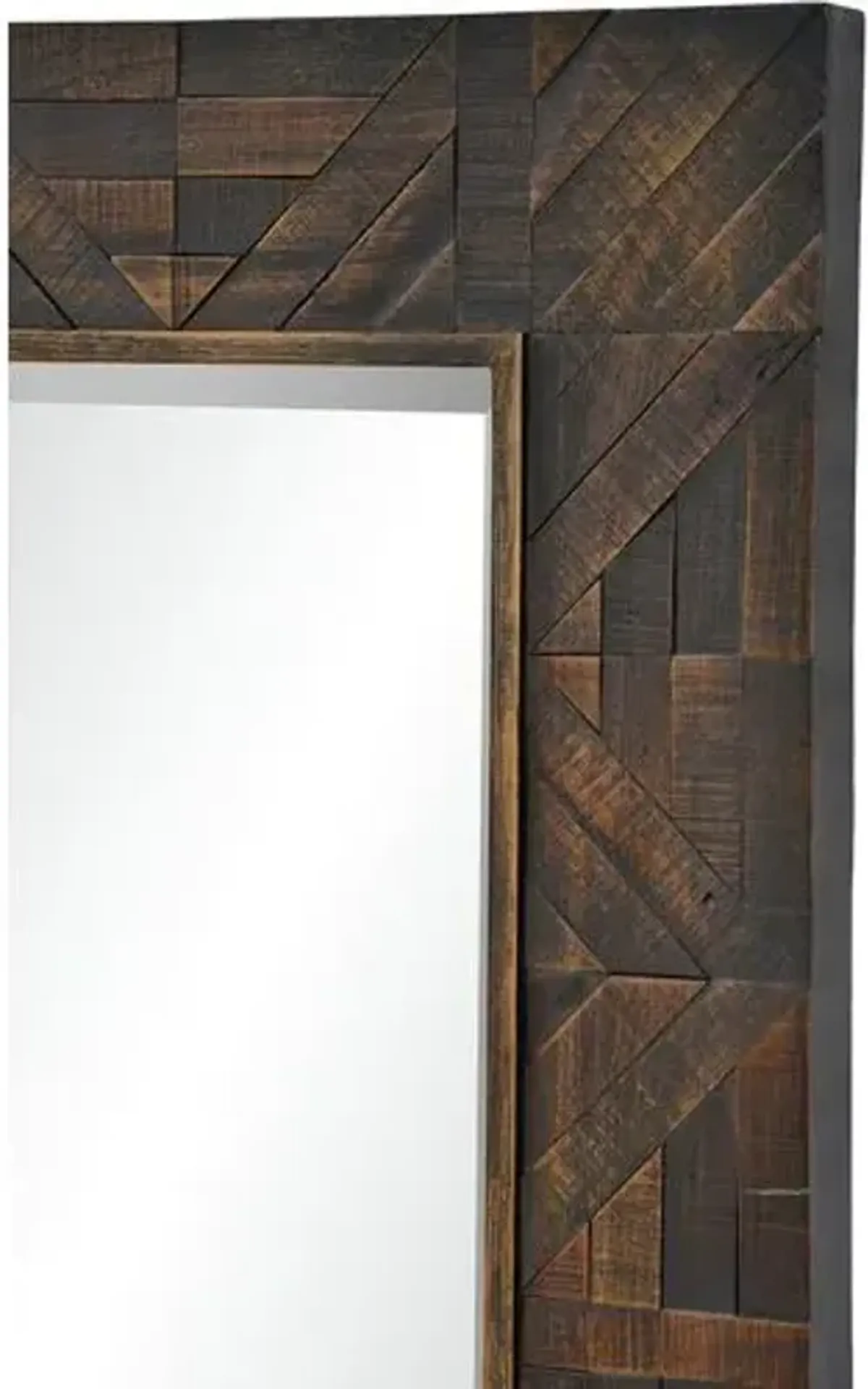 Madden Wall Mirror - Chestnut