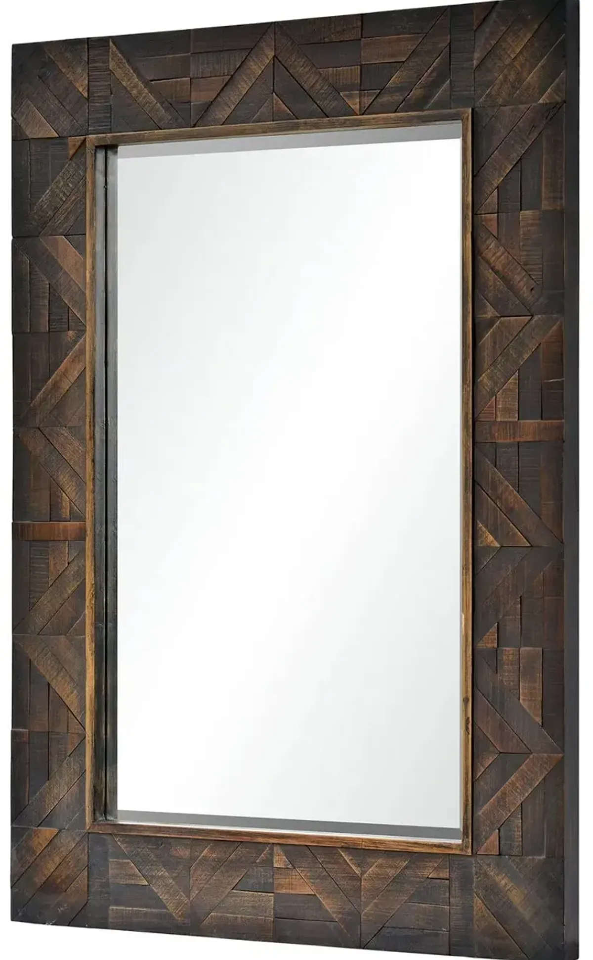 Madden Wall Mirror, Chestnut