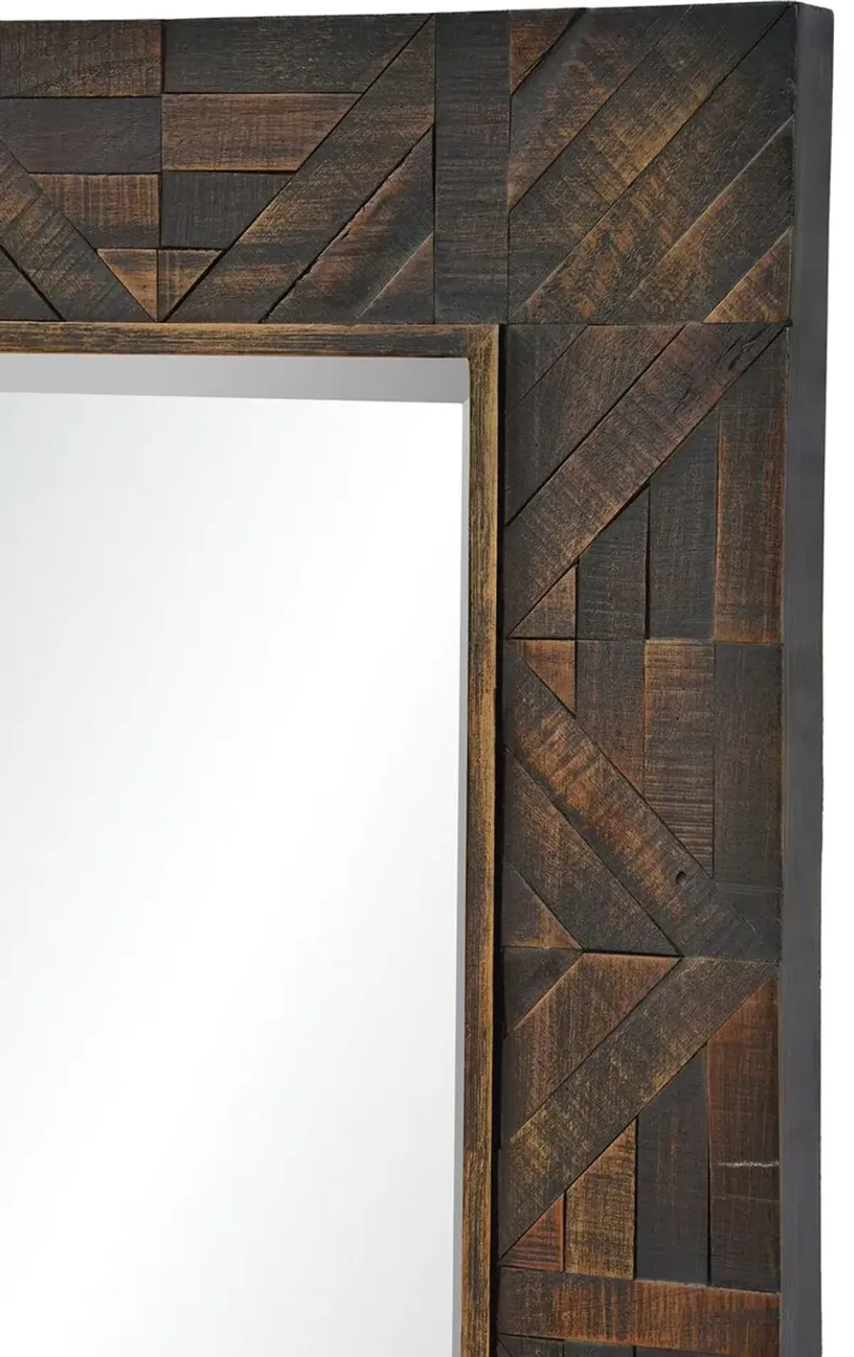 Madden Wall Mirror, Chestnut