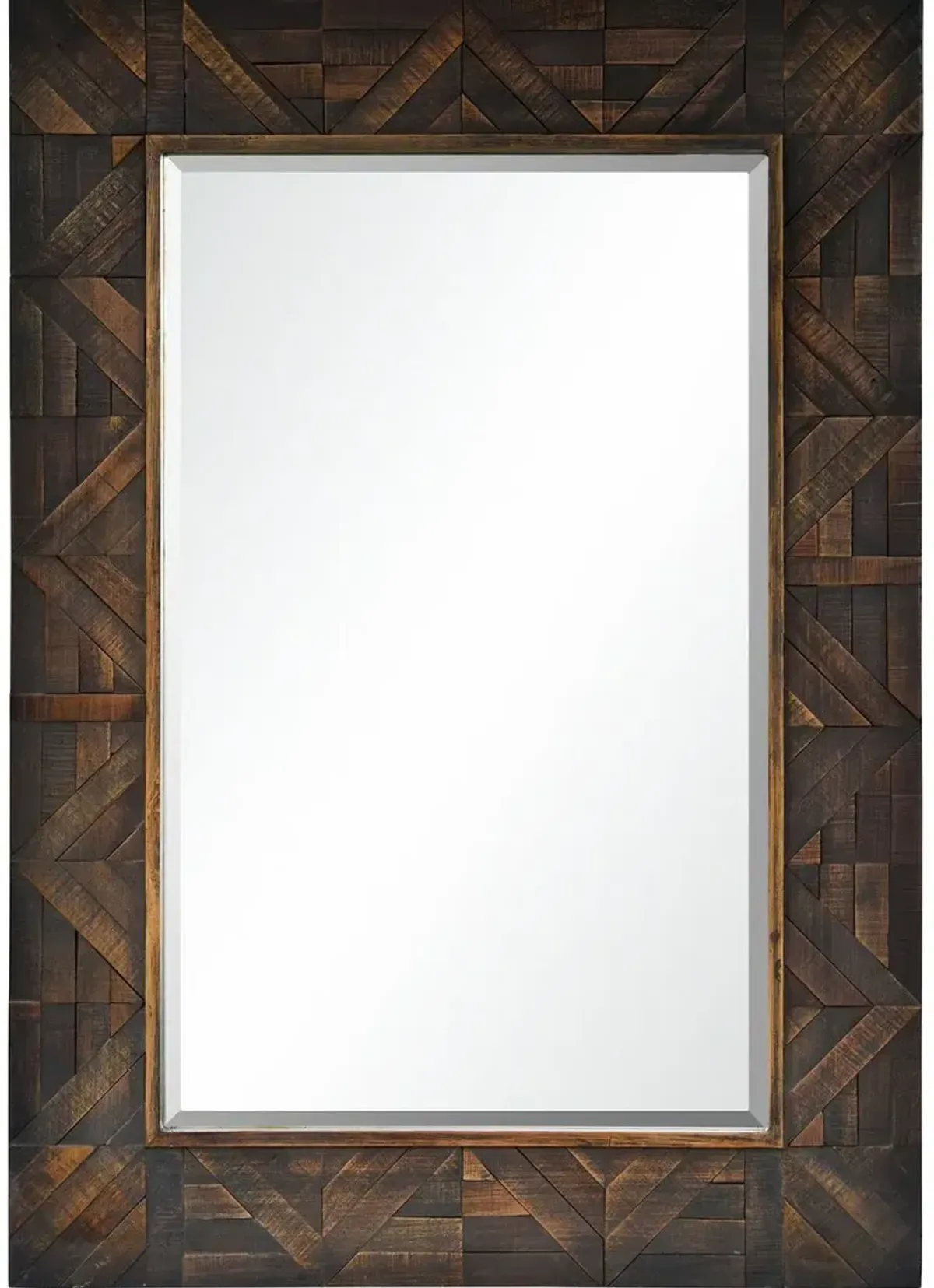 Madden Wall Mirror, Chestnut