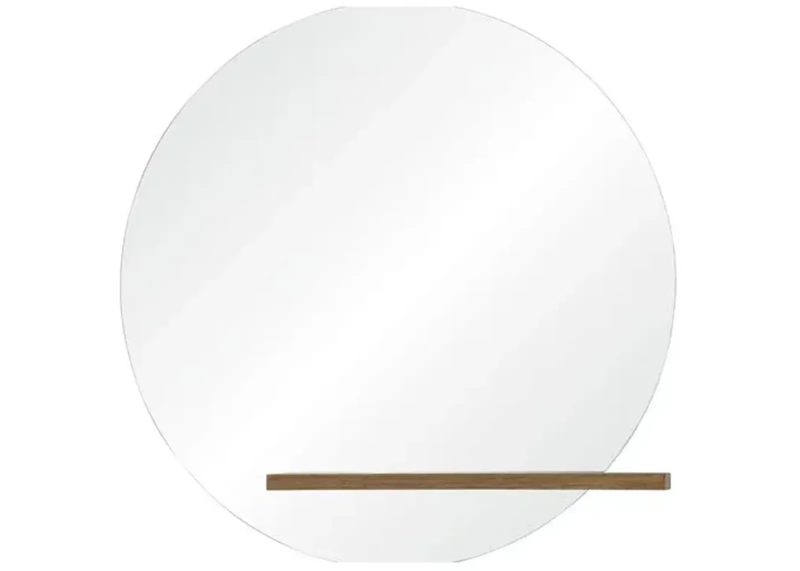 Bassett 36" Round Wall Mirror - Natural