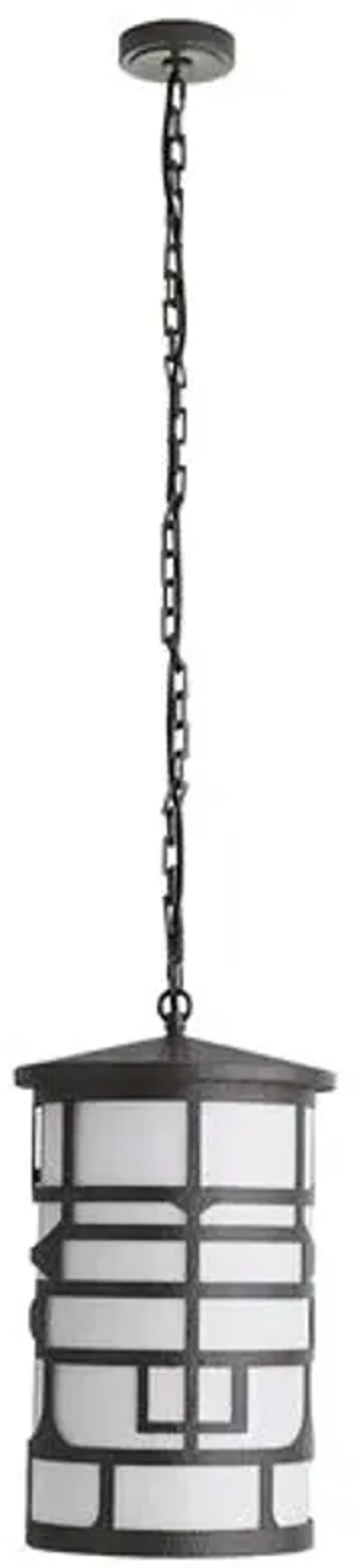 Shani Outdoor Pendant - Aged Iron - Arteriors - Black