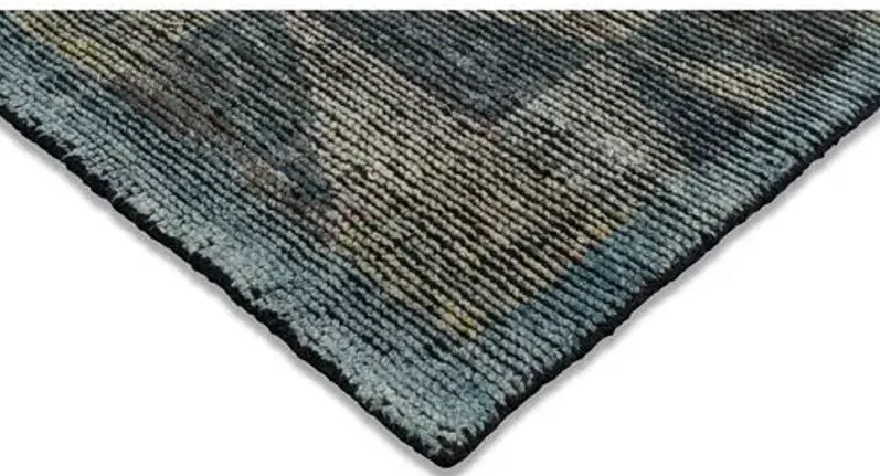 Aurora Hand-Knotted Rug - Blue - STARK - Blue