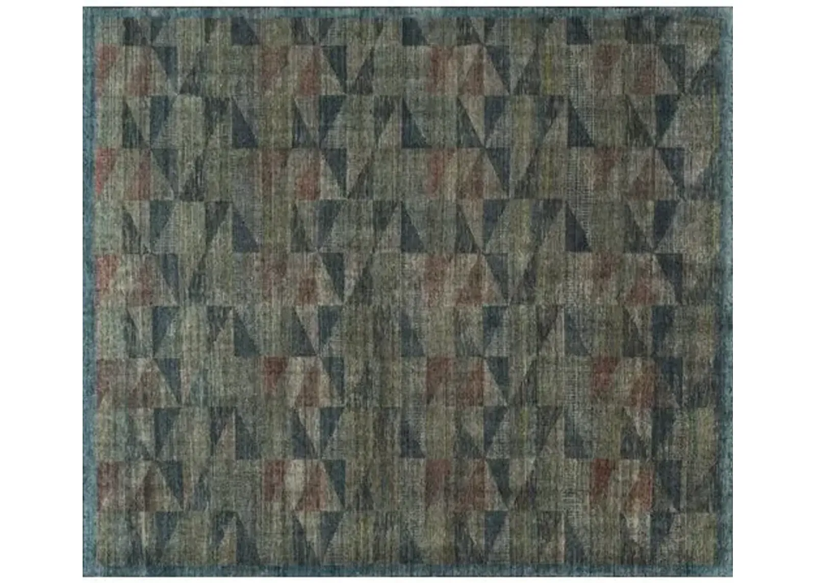 Aurora Hand-Knotted Rug - Blue - STARK - Blue