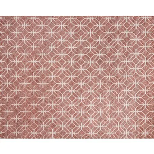 Janina Hand-Knotted Rug - Berry - STARK - Red - Red