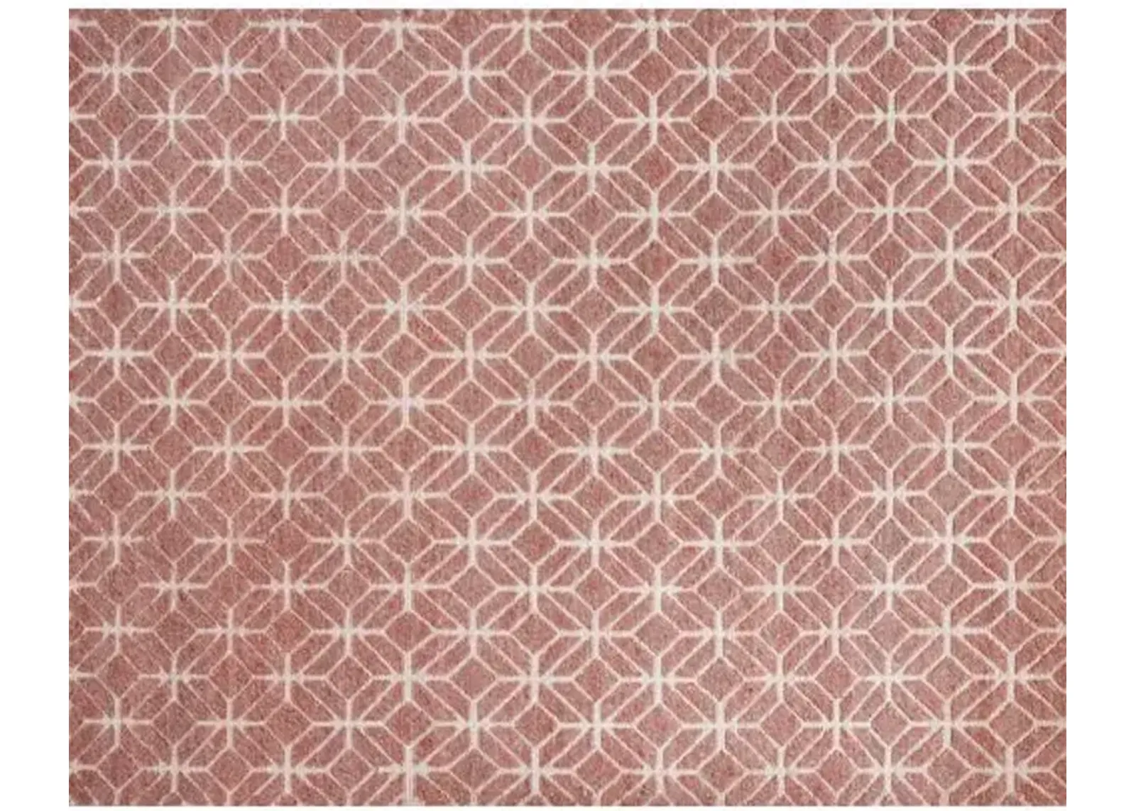 Janina Hand-Knotted Rug - Berry - STARK - Red - Red