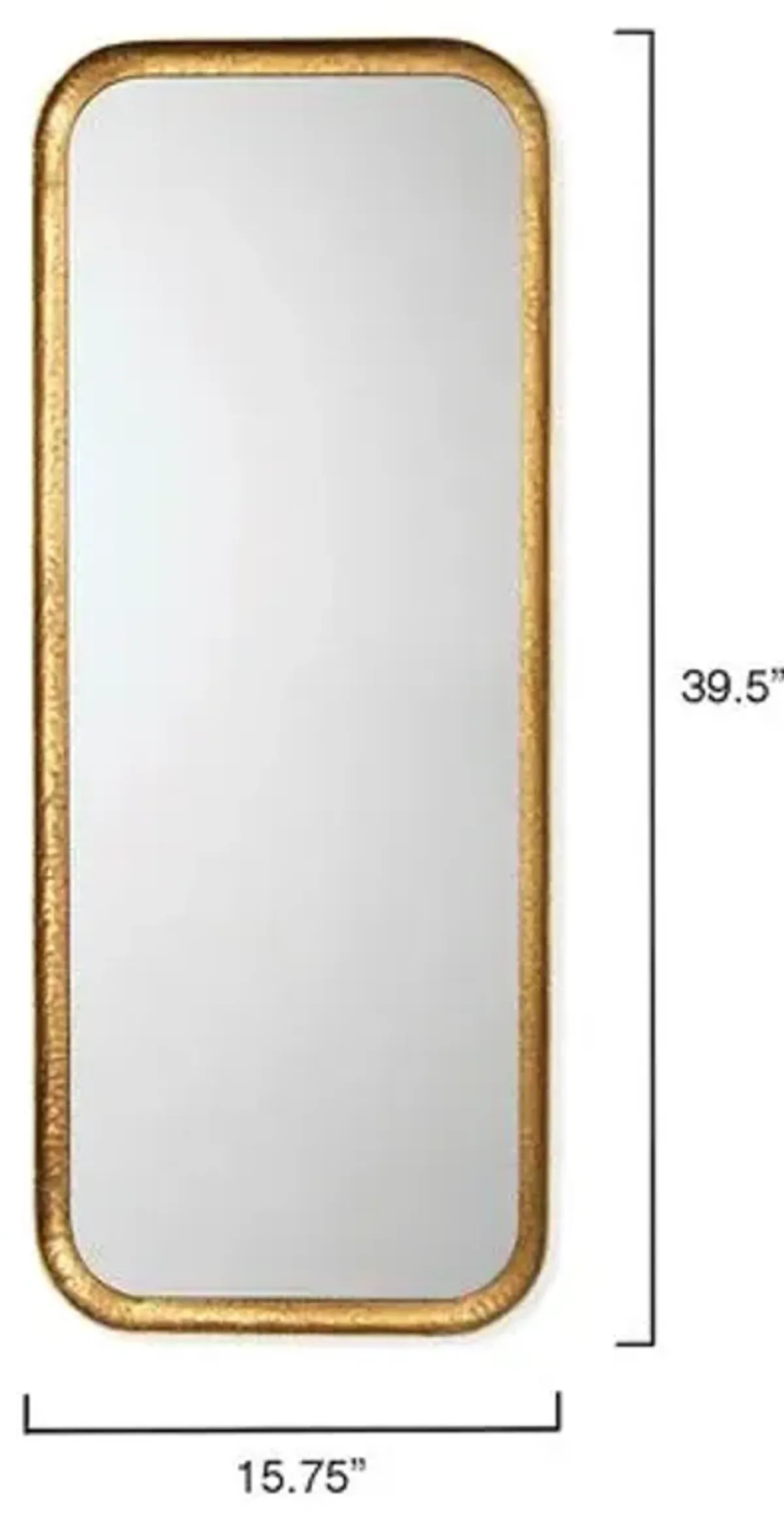 Capital Wall Mirror - Gold Leaf - Jamie Young Co.