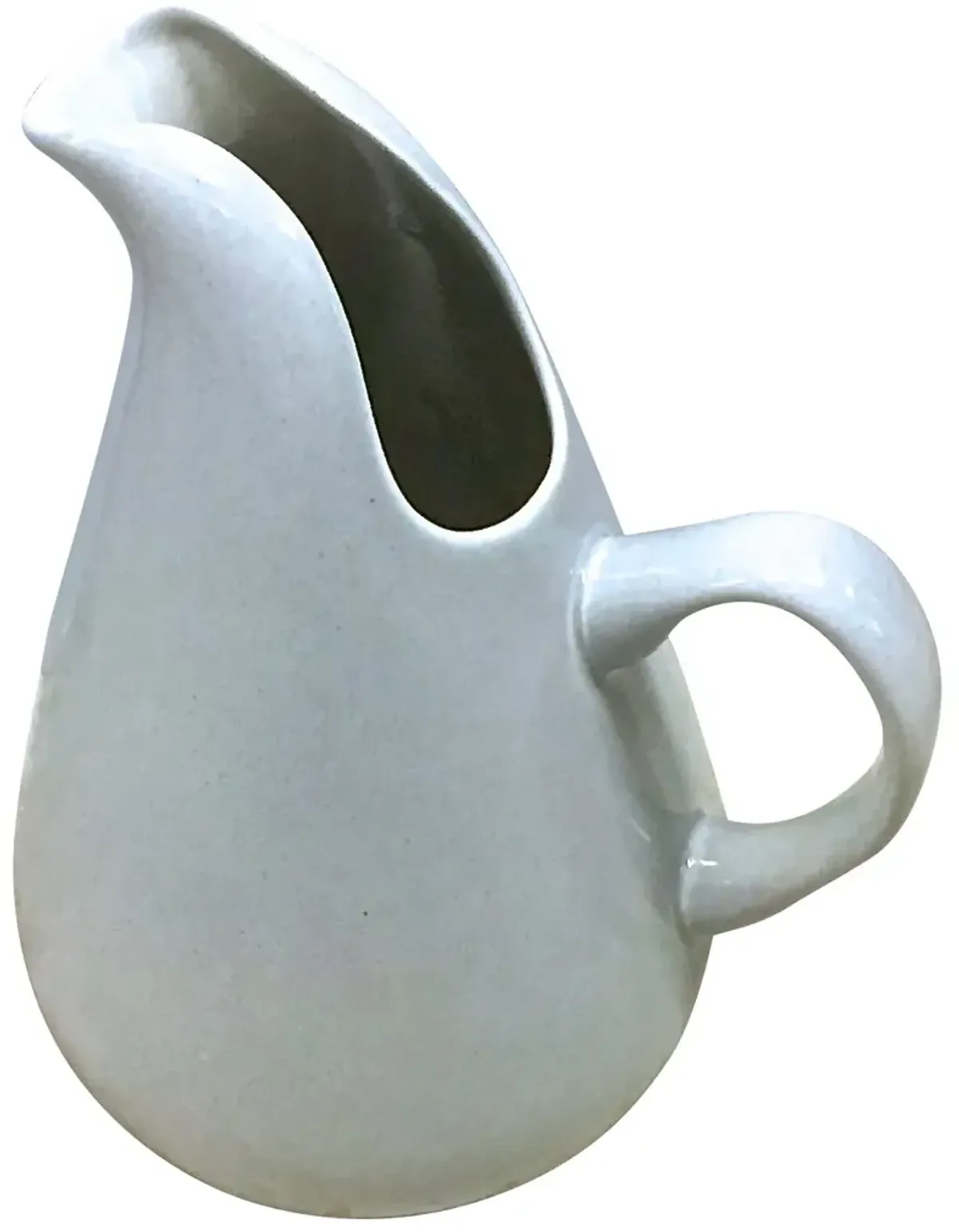 Mid-Century Modern Style Pitcher - Vermilion Designs - White