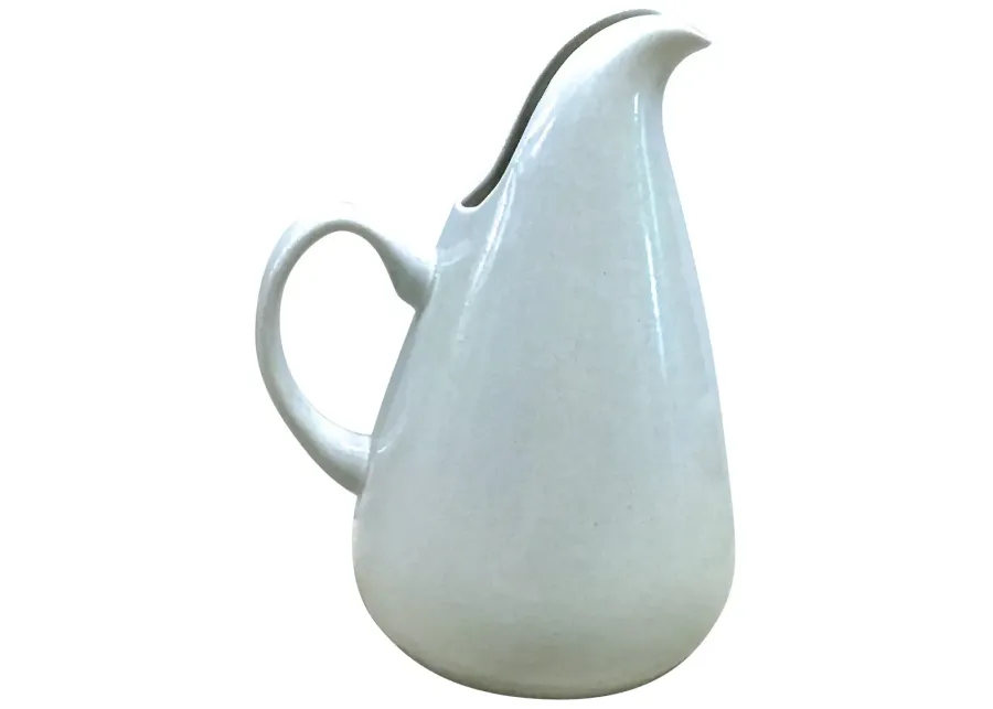 Mid-Century Modern Style Pitcher - Vermilion Designs - White