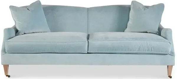 Elodie Velvet Curved Back Sofa