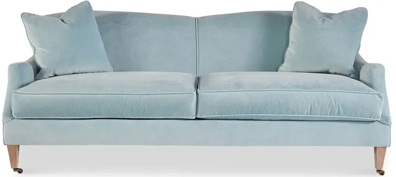 Elodie Velvet Curved Back Sofa