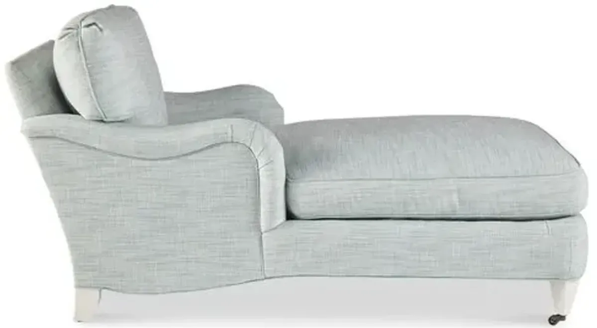 Brooke Chaise - Blue - Comfortable, Sturdy, Stylish