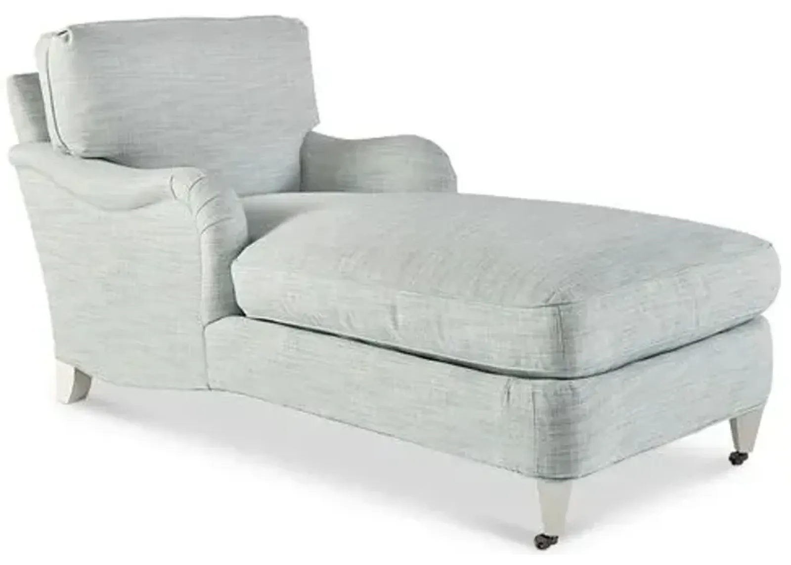 Brooke Chaise - Blue - Comfortable, Sturdy, Stylish