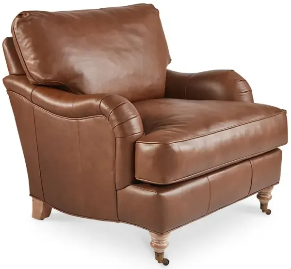 Brooke Leather Club Chair