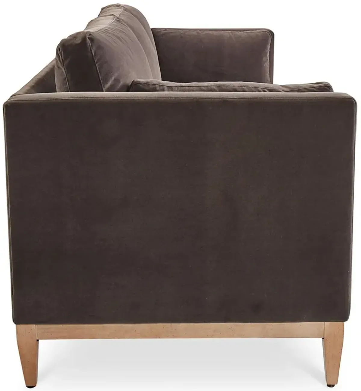 Elodie Velvet Bench-Seat Sofa