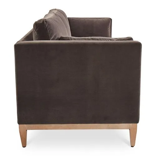 Leo Velvet Sofa - Mink