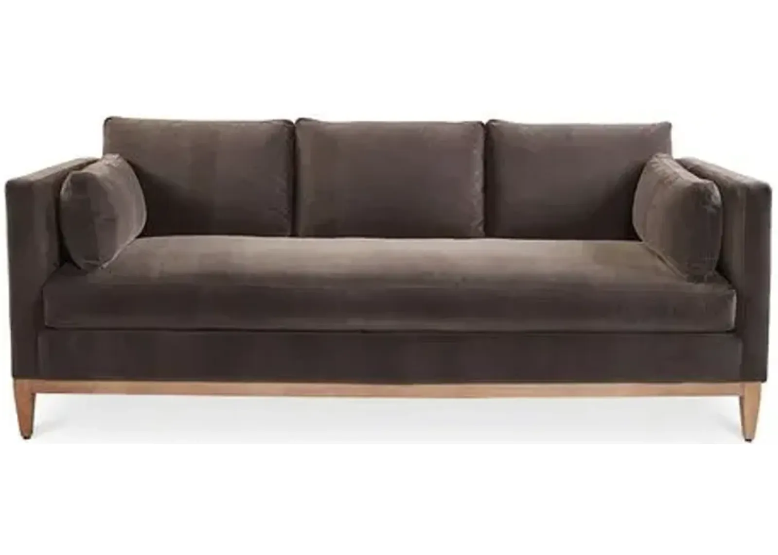 Leo Velvet Sofa - Mink