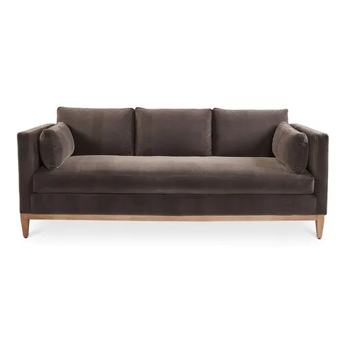 Leo Velvet Sofa - Mink