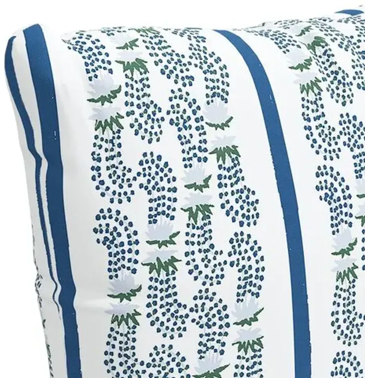 Agave Stripe 20x20 Pillow - Indigo