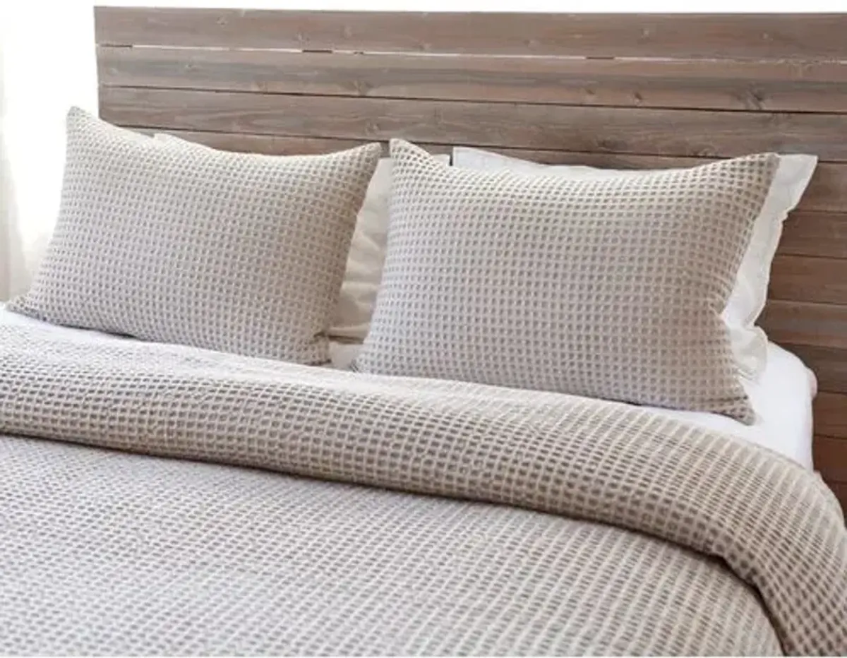 Zuma Blanket - Natural - Pom Pom at Home - Beige