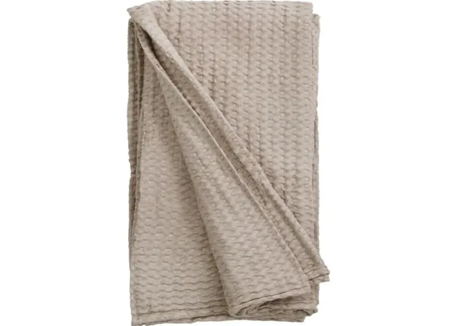 Zuma Blanket - Natural - Pom Pom at Home - Beige