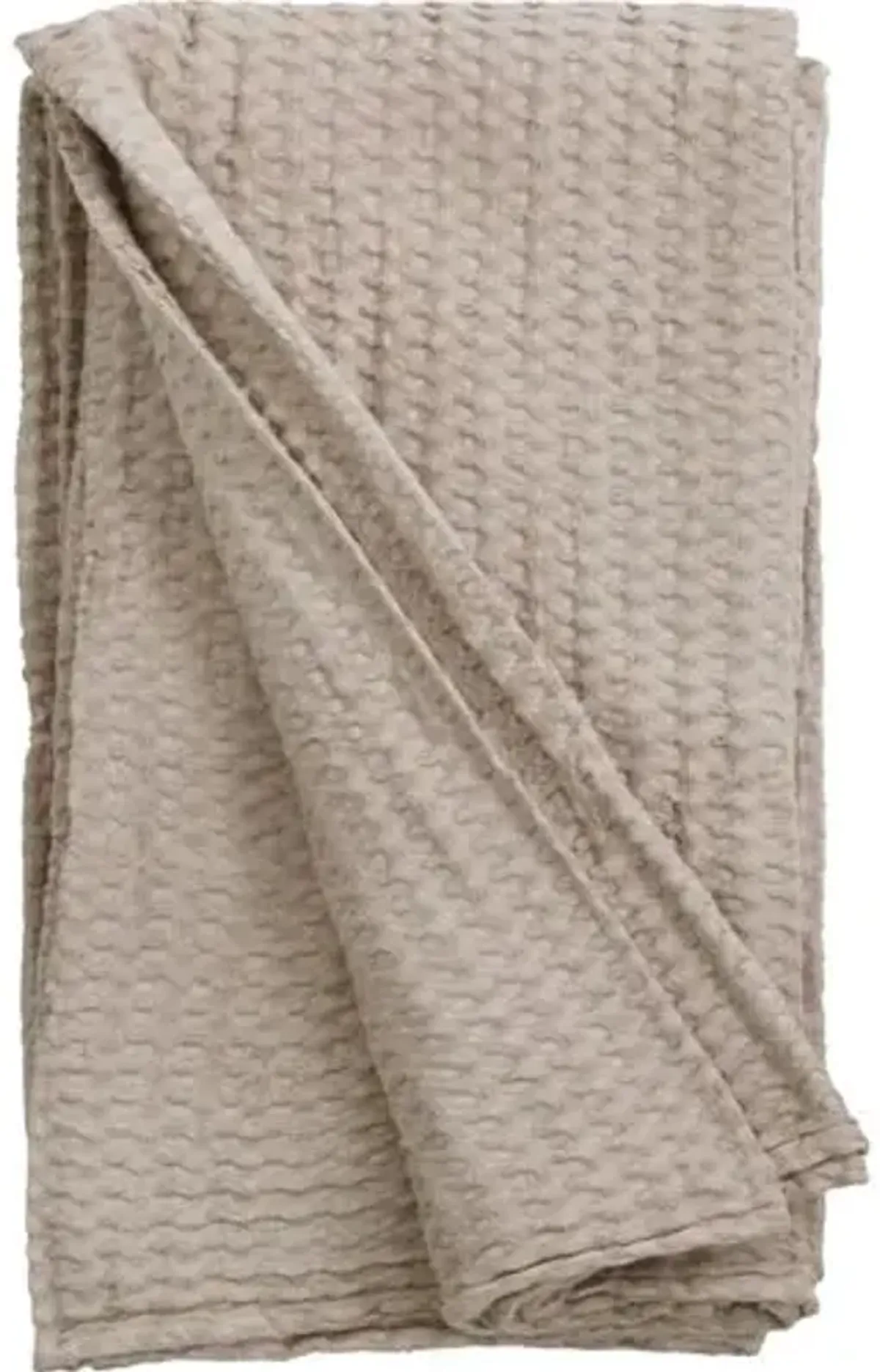 Zuma Blanket - Natural - Pom Pom at Home - Beige