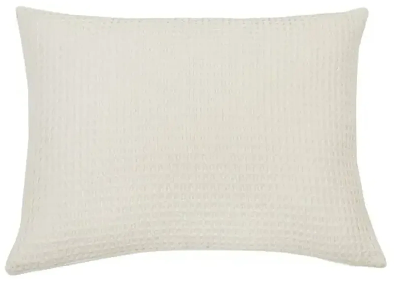 Zuma Sham - Cream - Pom Pom at Home - Ivory