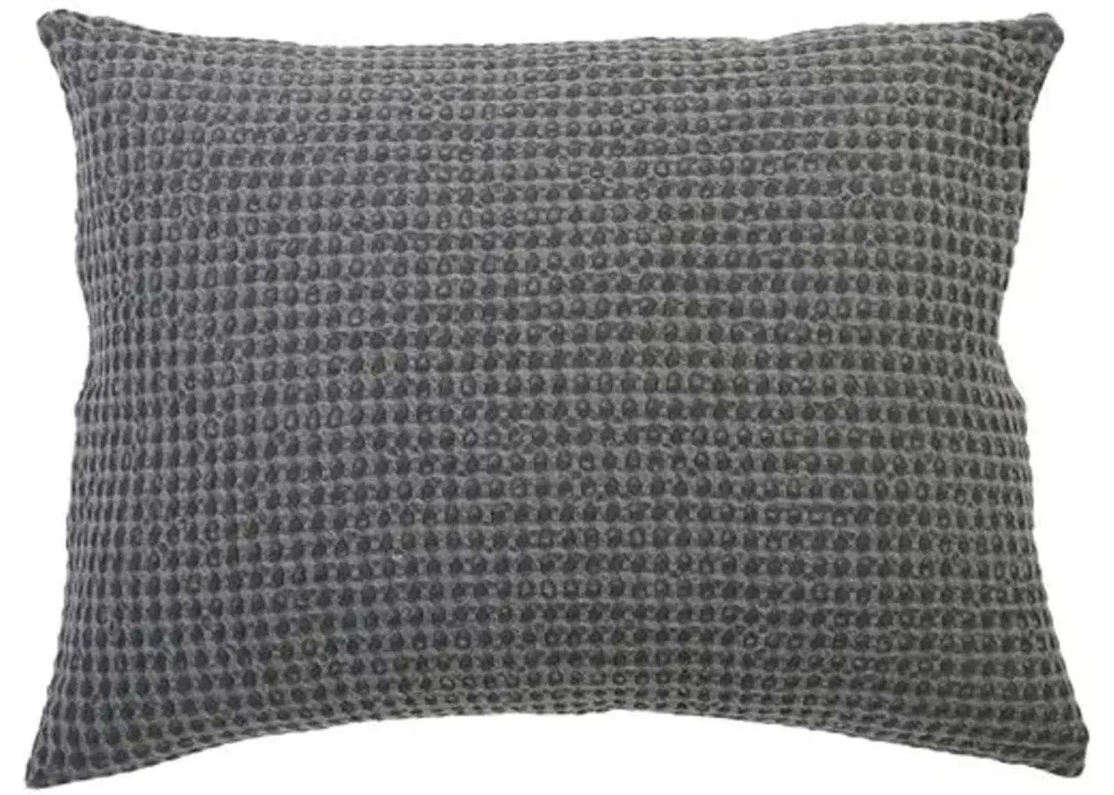 Zuma Sham - Charcoal - Pom Pom at Home - Black