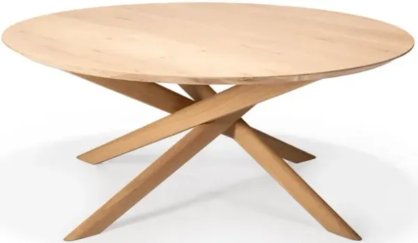 Mikado Oval Coffee Table, Oak