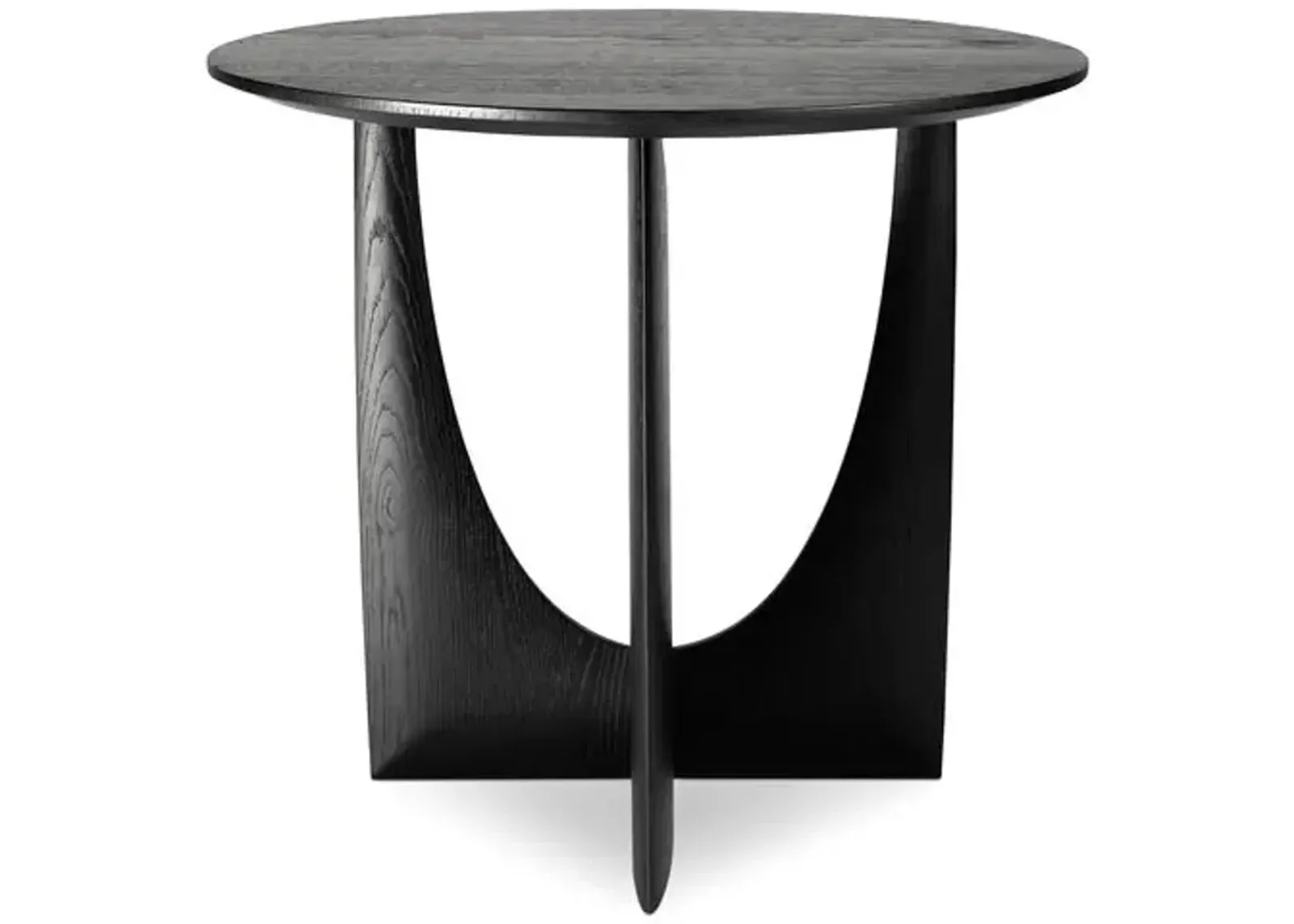 Geometric Side Table - Black - Ethnicraft