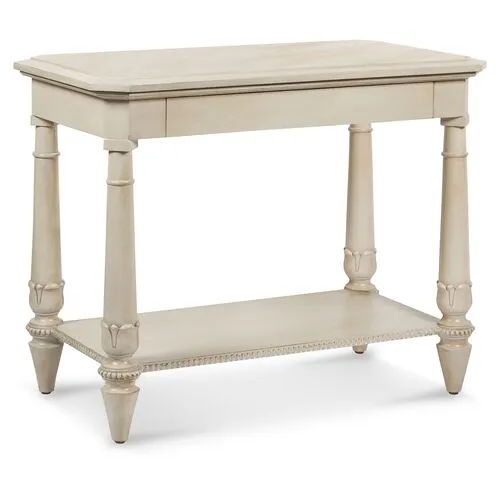 Gabrie Side Table - Alpine - Bunny Williams Home - Ivory