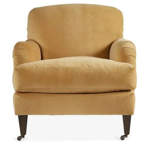 Hayes Club Chair - Hancrafted in the USA