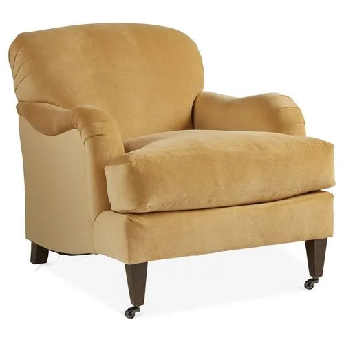 Hayes Club Chair - Hancrafted in the USA