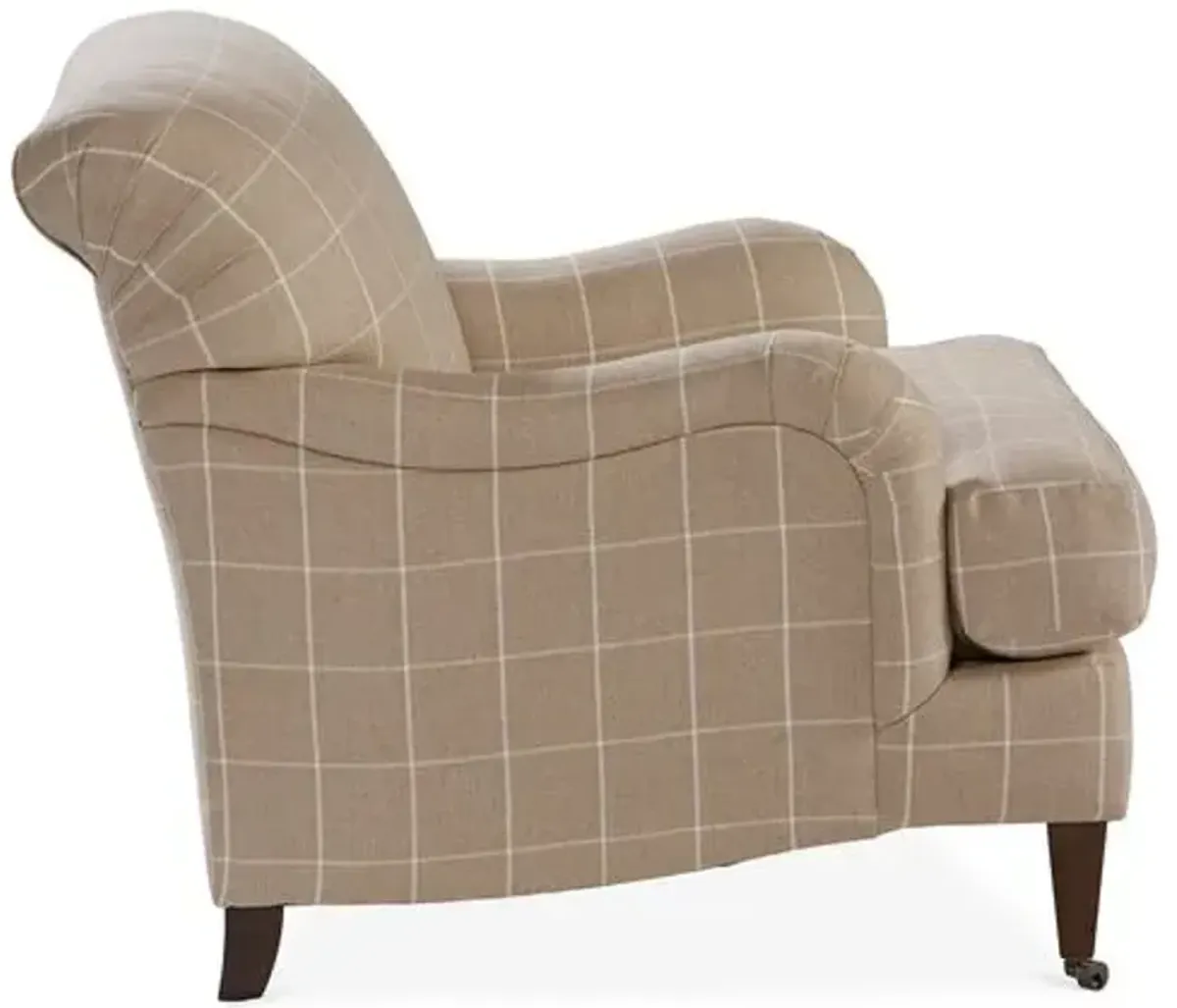 Hayes Club Chair - Hancrafted in the USA