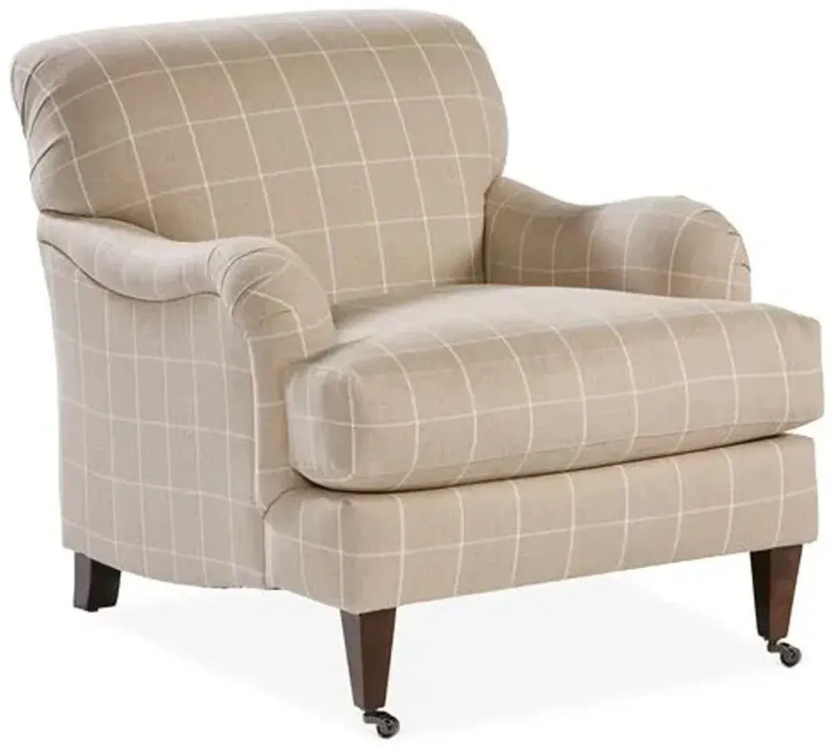 Hayes Club Chair - Hancrafted in the USA