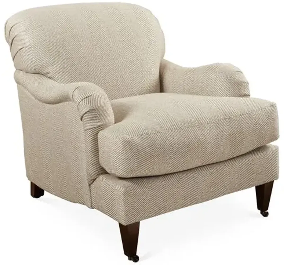 Hayes Club Chair - Hancrafted in the USA