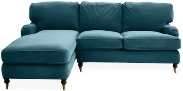 Brooke LF Sectional - Blue