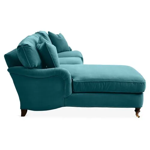 Brooke LF Sectional - Blue