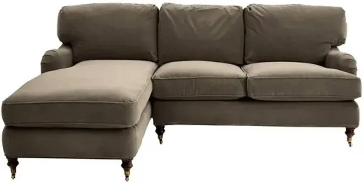 Brooke LF Sectional - Brown