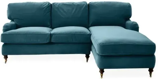 Brooke RF Sectional - Blue