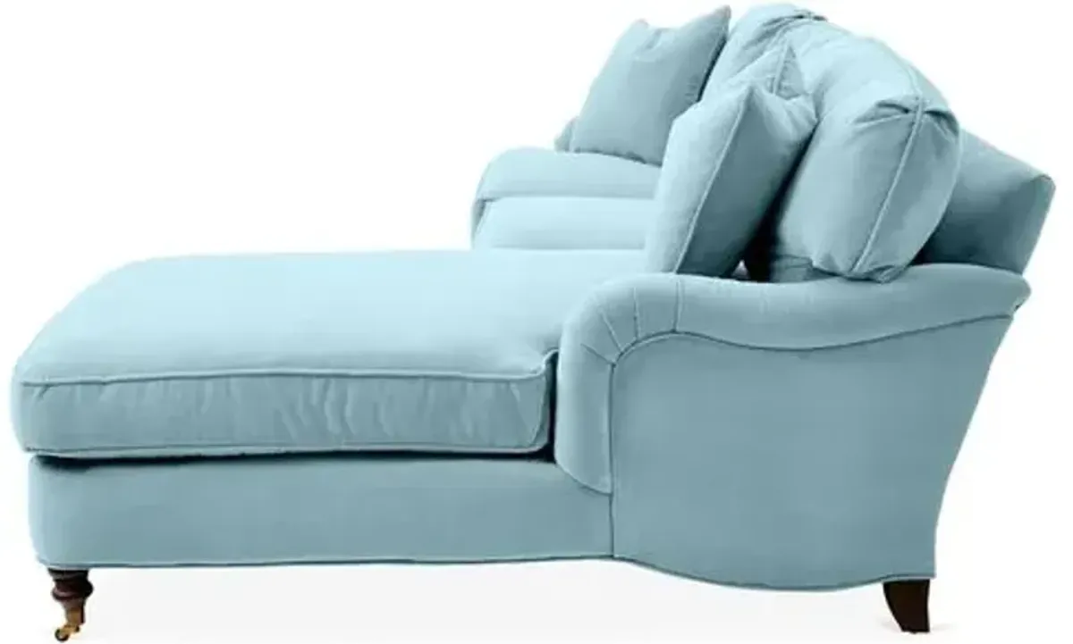 Brooke RF Sectional - Blue