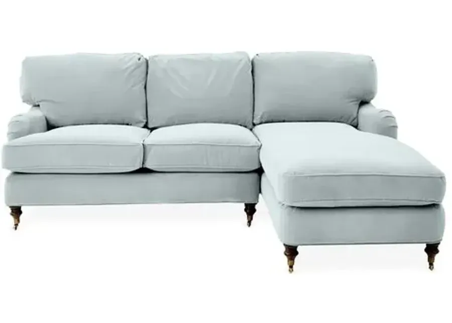 Brooke RF Sectional - Green